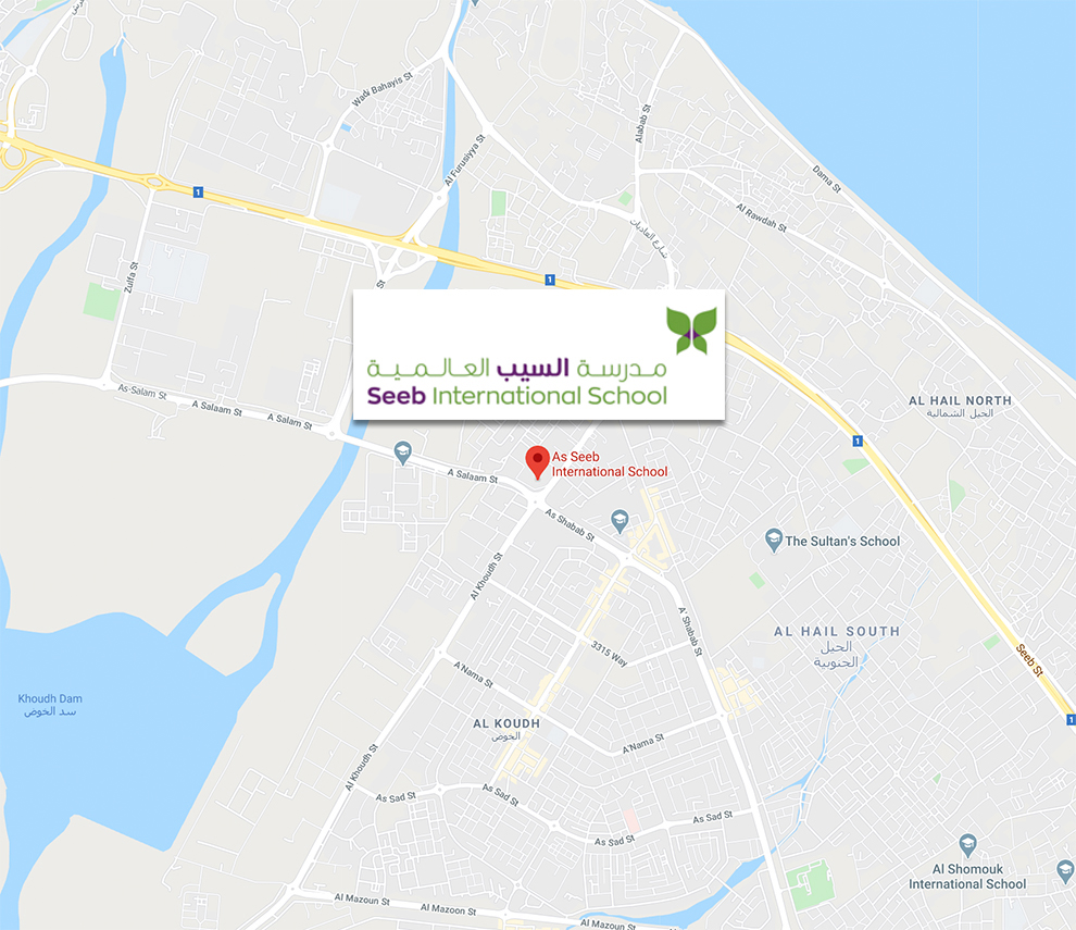 Map of Seeb International School
